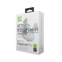 AURICULAR KLIP XTREME EARPHONE EDGEBUDSPRO KTE-750WH BT/TOUCH/IPX3/BLANCO
