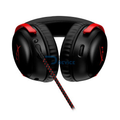AURICULAR GAMER HYPERX HEADSET CLOUD III 727A9AA MIC/USBC/USBA/3.5MM/ROJO/NEGRO