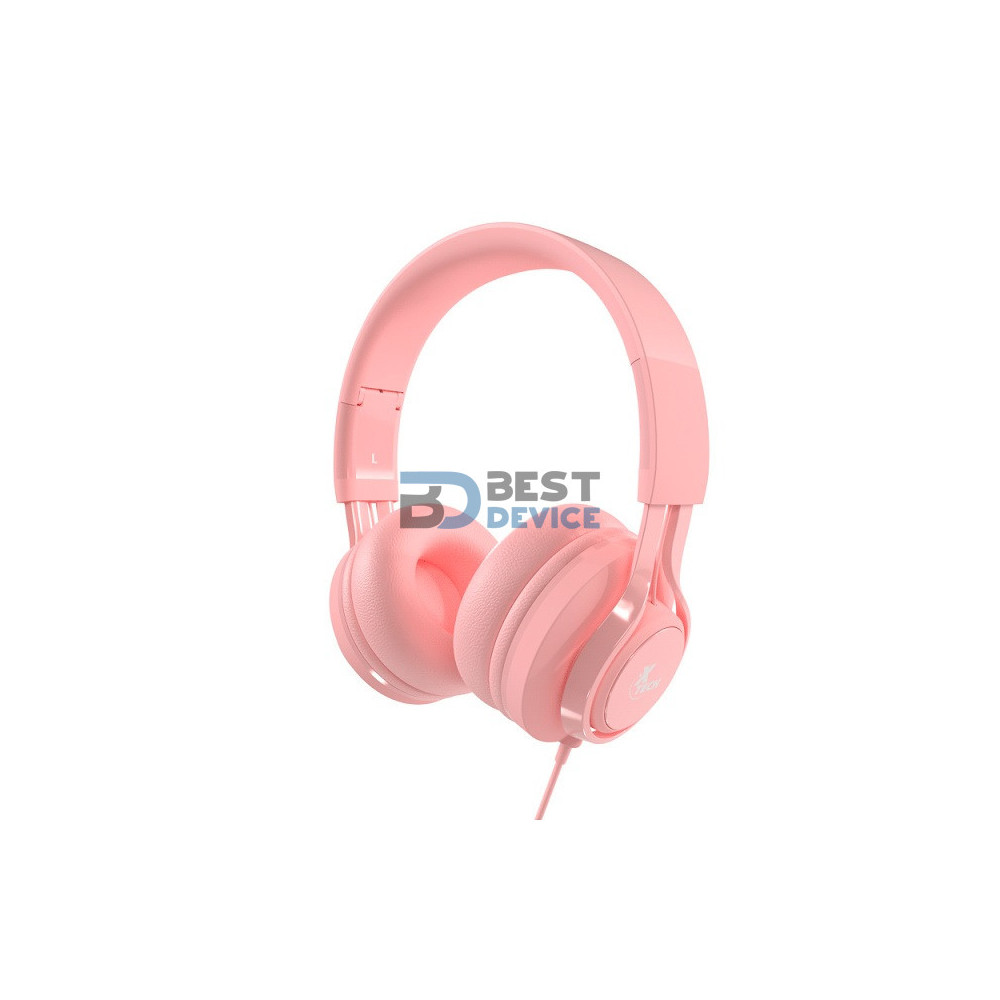 AURICULAR XTECH HEADSET XTH-355 CUTIE KIDS /3.5MM/1JACK/ROSA