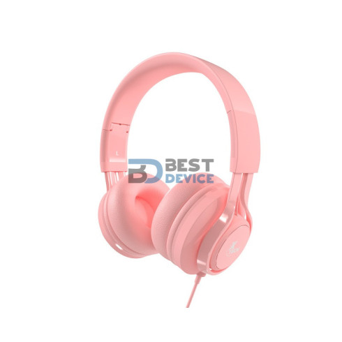 AURICULAR XTECH HEADSET XTH-355 CUTIE KIDS /3.5MM/1JACK/ROSA