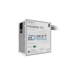 FUENTE GIGABYTE 550W 80PLUS SILVER BLANCO GP-P550SS ICE