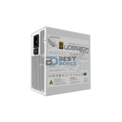 FUENTE GIGABYTE 850W 80PLUS GOLD FULL MODULAR BLANCO GP-UD850GM PG5W