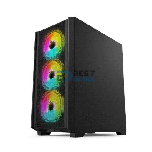 GABINETE GAMER FTX FTX-702BK ATX/MATX/MITX NEGRO 121060