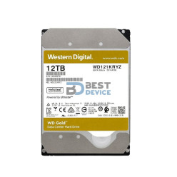 DISCO DURO WESTERN DIGITAL 12 TB GOLD ENTERPRISE 7200 256MB WD121KRYZ 