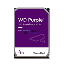 DISCO DURO WESTERN DIGITAL PURPLE SURVEILLANCE 4TB WD43PURZ SATA3/5400/256MB