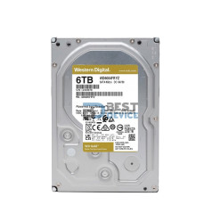 DISCO DURO WESTERN DIGITAL 6 TB GOLD ENTERPRISE 7200 256MB WD6004FRYZ
