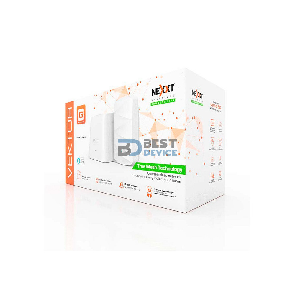 IOT NEXXT ROUTER MESH VEKTORG2400-AC LAN/2.4-5GHZ NCM-G2400P