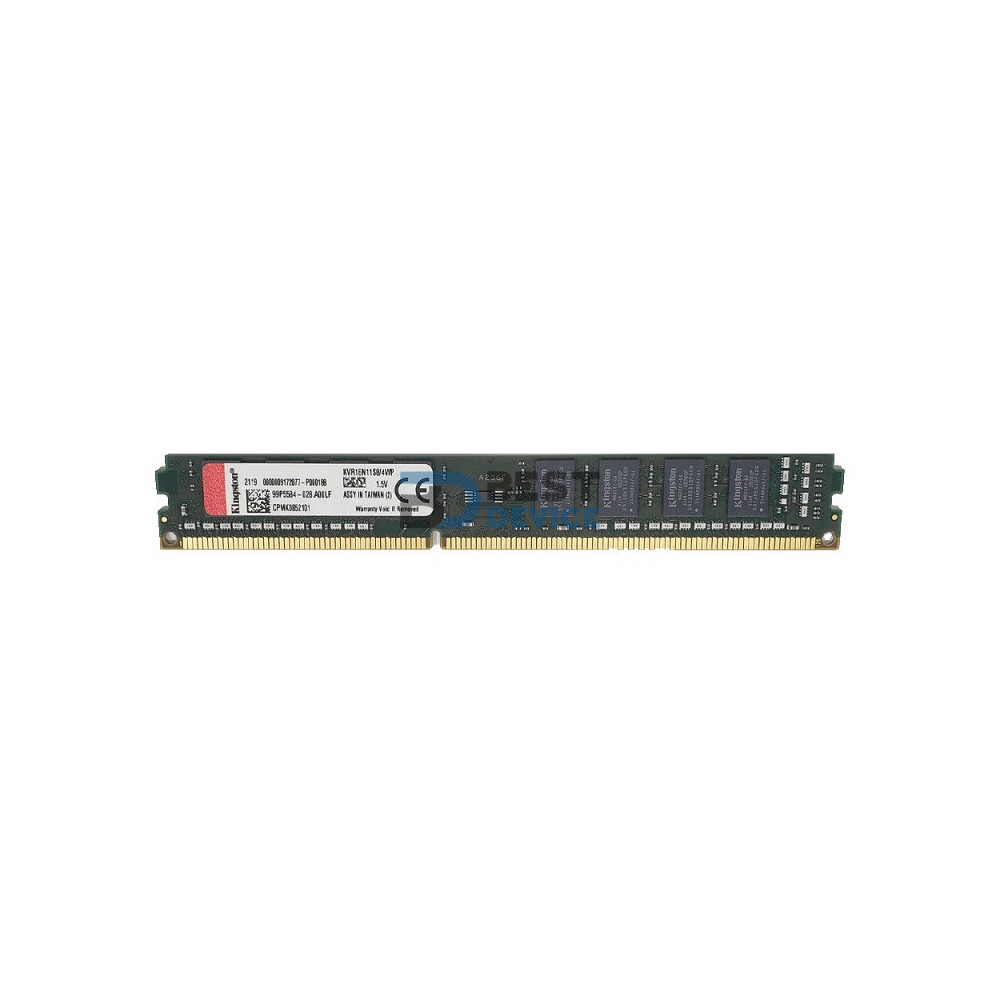 MEMORIA RAM KINGSTON DDR3 4G 1600 KVR16N11S8/4WP