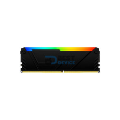 MEMORIA RAM KINGSTON DDR4 8G 3200 FURY BEAST BK KF432C16BB2A/8 RGB XMP