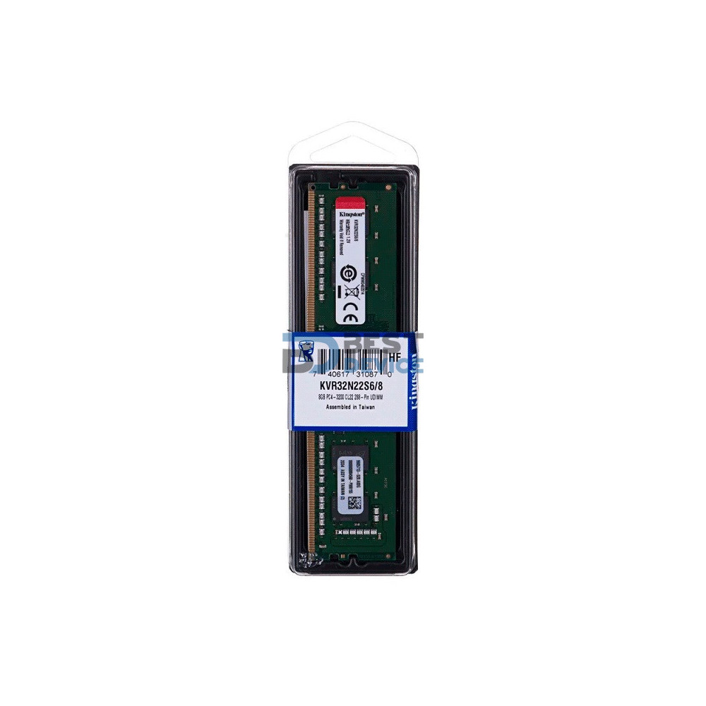 MEMORIA RAM KINGSTON DDR4 8G 3200 KVR32N22S6/8