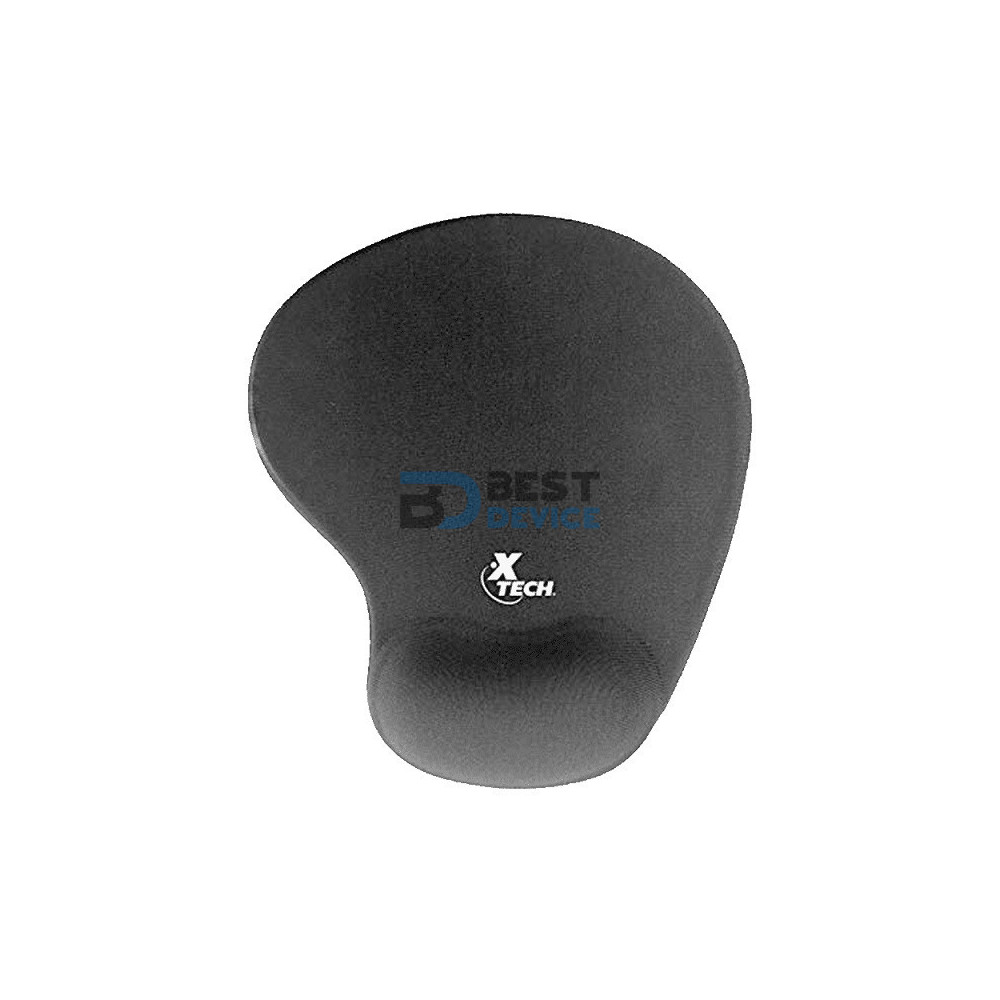 MOUSE PAD XTECH 22.5X19.5X2.2CM XTA-526 C/ APOYO NEGRO