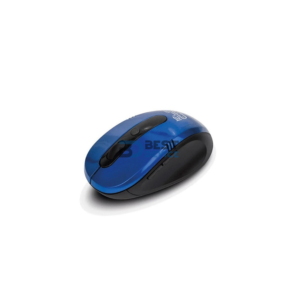 MOUSE INALÁMBRICO KLIP XTREME KMW-330BL VECTOR 1600DPI/6 BOT/3D/AZUL