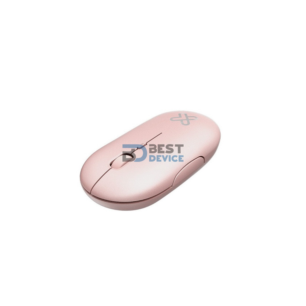 MOUSE INALÁMBRICO KLIP XTREME KMW-415PK SLIMSURFER 1600DPI/4 BOT/ROSA