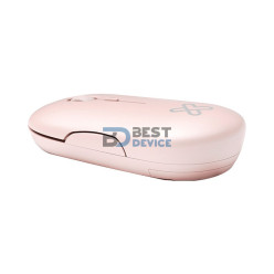 MOUSE INALÁMBRICO KLIP XTREME KMW-415PK SLIMSURFER 1600DPI/4 BOT/ROSA