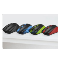 MOUSE XTECH WIR XTM-310RD GALOS 1600DPI/ROJO