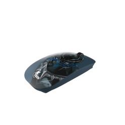 MOUSE XTECH WIR XTM-M340BP PANTERA NEGRA 1600DPI/4 BOT/NEGRO