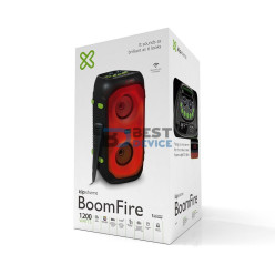 PARLANTE KLIP XTREME BOOMFIRE KLS-100 BT/AUX/SD/USB/FM/TWS/LED/BAT