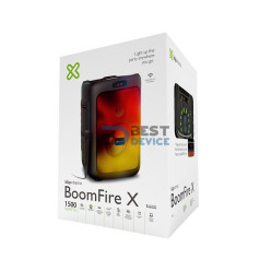 PARLANTE KLIP XTREME KLS-652 BOOMFIRE X 1500W/BT/AUX/SD/USB/FM/TWS/LED/BAT
