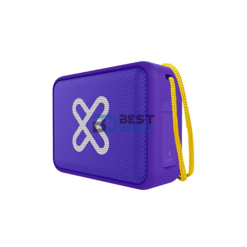 PARLANTE KLIP XTREME 6W KBS-025PR NITRO BT/BAT/IPX7/TWS/PUR