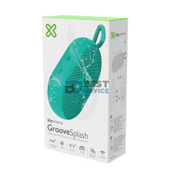 PARLANTE KLIP XTREME GROOVESPLASH KBS-030GN BT/BAT/IPX7/TWS/MIC/VERDE