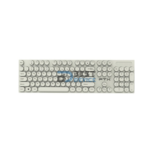 TECLADO USB FTXK22 POR/BLAN