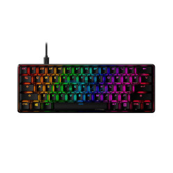 TECLADO USB GAMER HYPERX 4P5N4AA ABA ALLOY O. 60 MEC RED/ING/RGB NEG