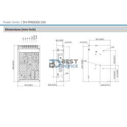 FUENTE DAHUA PFM320S-150 12.5/10C