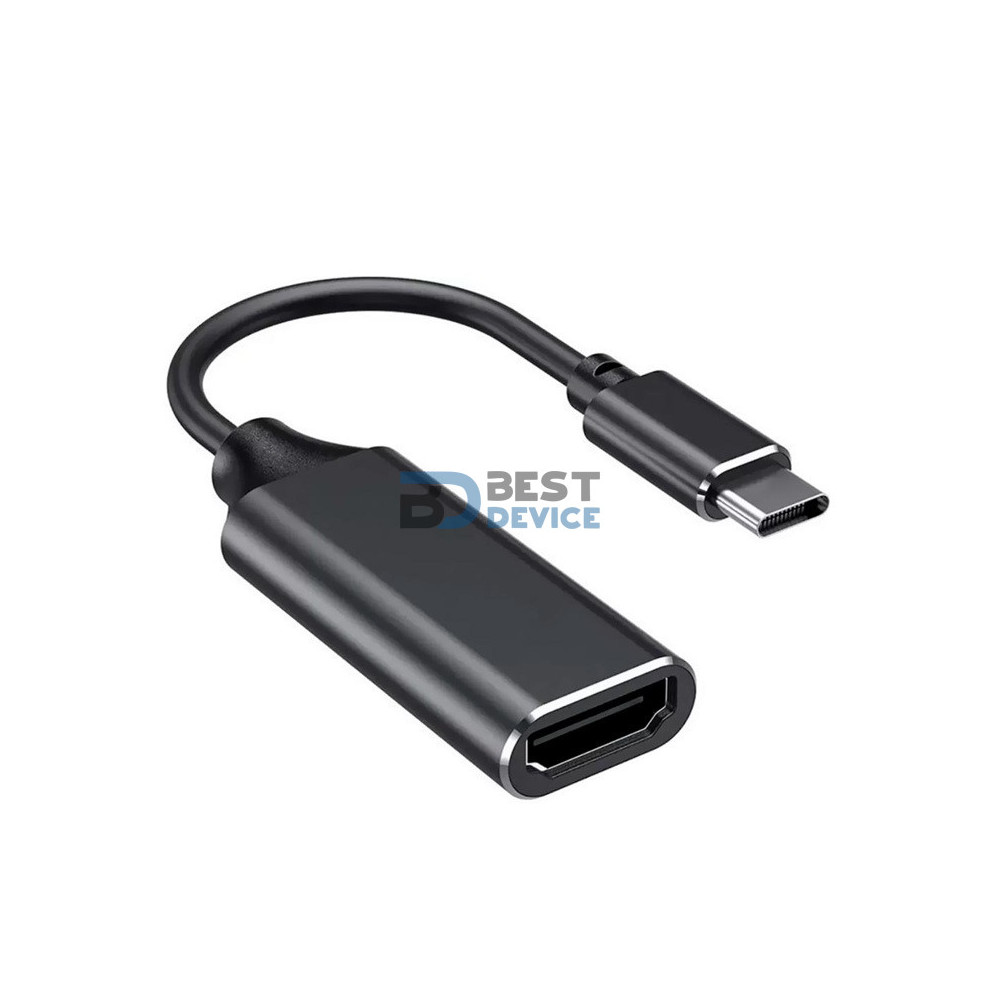 ADAPTADOR SATE AL-90 TIPO C (M) A HDMI (H)