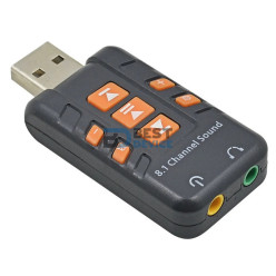 ADAPTADOR USB-SONIDO 8.1