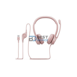 AURICULAR LOGITECH 981-001280 H390 CONFORT ROSA