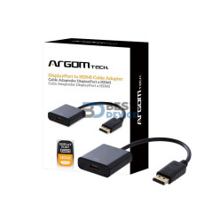 CABLE ADAPTADOR ARGOMTECH ARG-CB-0059 DISPLAY PORT-HDMI
