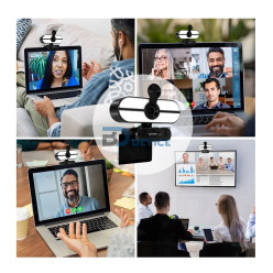 CÁMARA WEB ARGOMTECH ARG-WC-9145BK 1080P HD