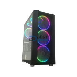GABINETE GAMER SATELLITE K880 6 FAN 14CM E-ATX