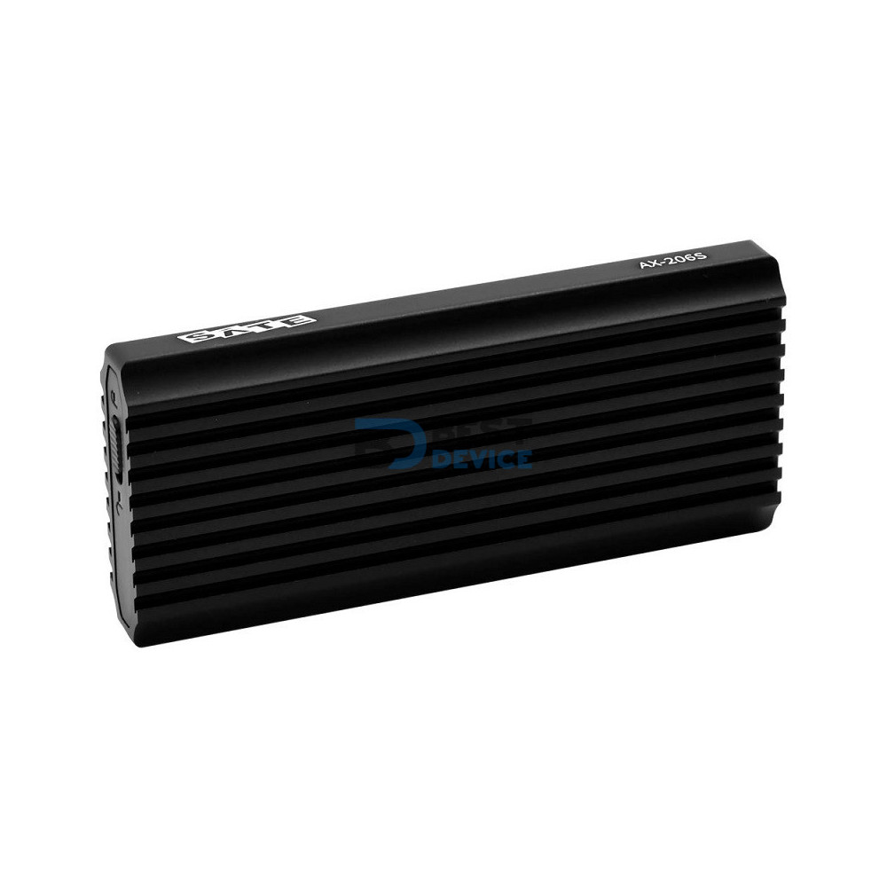 GAVETA PARA SSD SATE AX-206S M.2/USB-C 2TB RGB