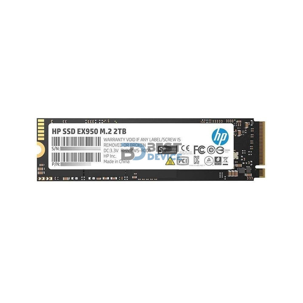 SSD HP 2 TB 5MS24AA ABB EX950 M.2