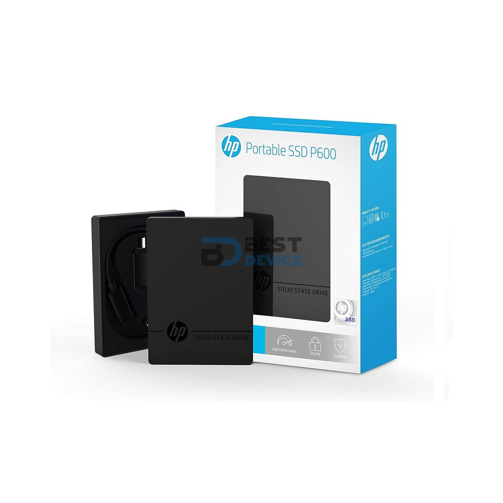 SSD EXTERNO HP 250GB 3XJ06AA ABB P600