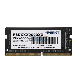 MEMORIA RAM PARA NOTEBOOK DDR4 PATRIOT 32GB 3200 MHZ