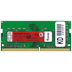 MEMORIA RAM PARA NOTEBOOK DDR4 KEEPDATA 4GB 2666 MHZ