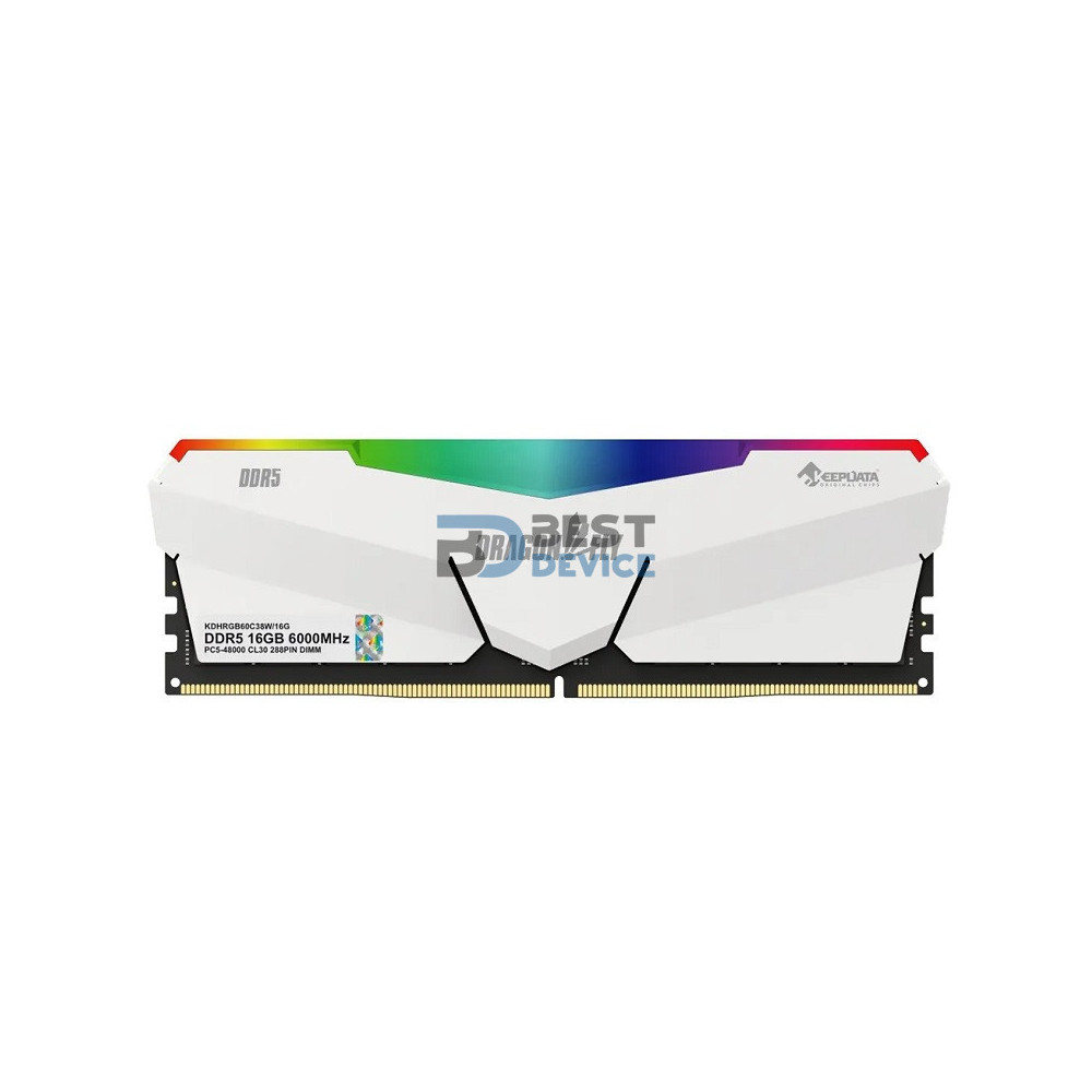 MEMORIA RAM KEEPDATA DRAGONFLY 16GB DDR5 6000MHz RGB