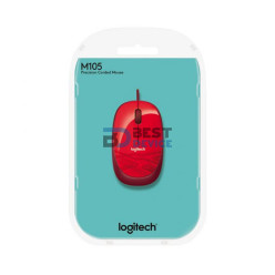 MOUSE LOGITECH 910-002959 M105 ROJO