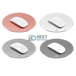 MOUSE PAD VERBATIM XMMPRGRY ALUMINIO