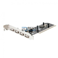 PLACA PCIe CON 4 SALIDAS USB