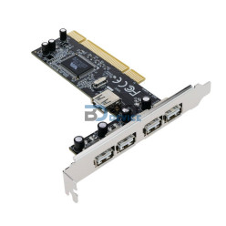 PLACA PCIe CON 4 SALIDAS USB