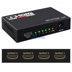 SPLITTER 4 PUERTOS HDMI