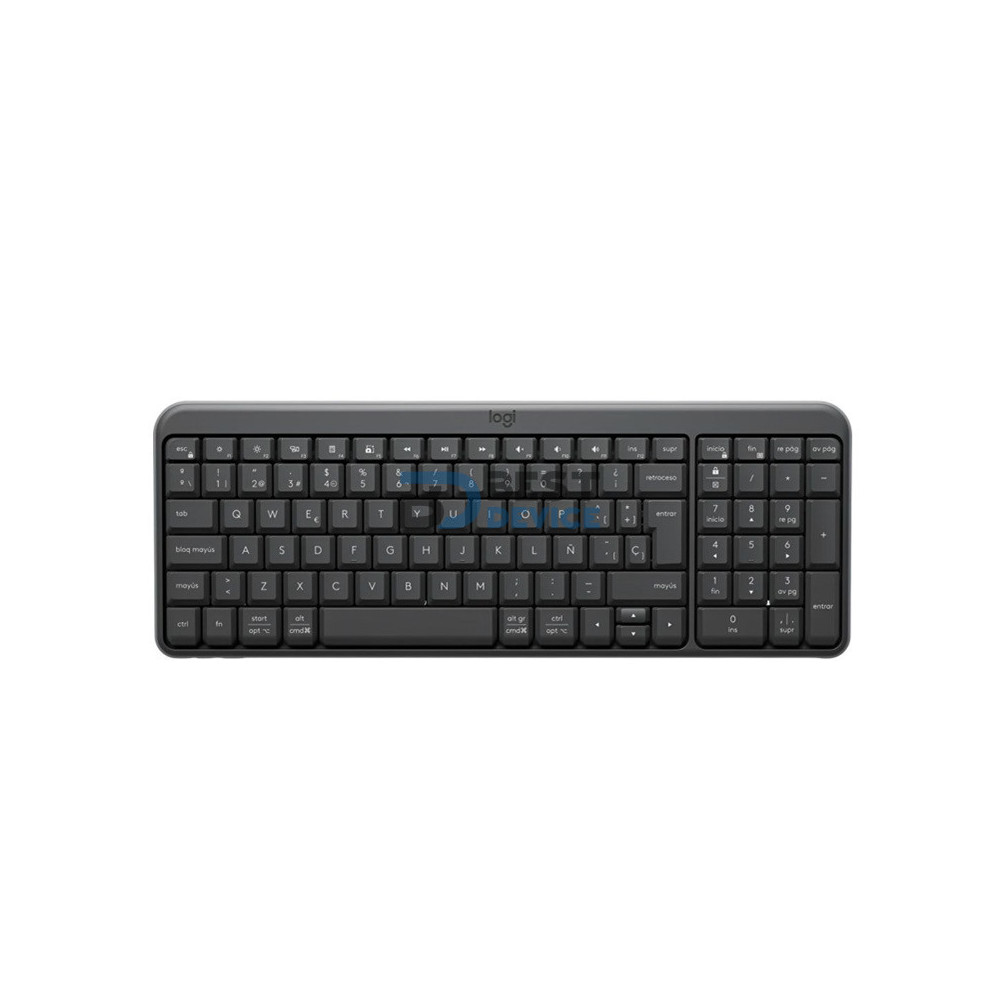 TECLADO LOGITECH K250 920-013445 BT/GRAFITO