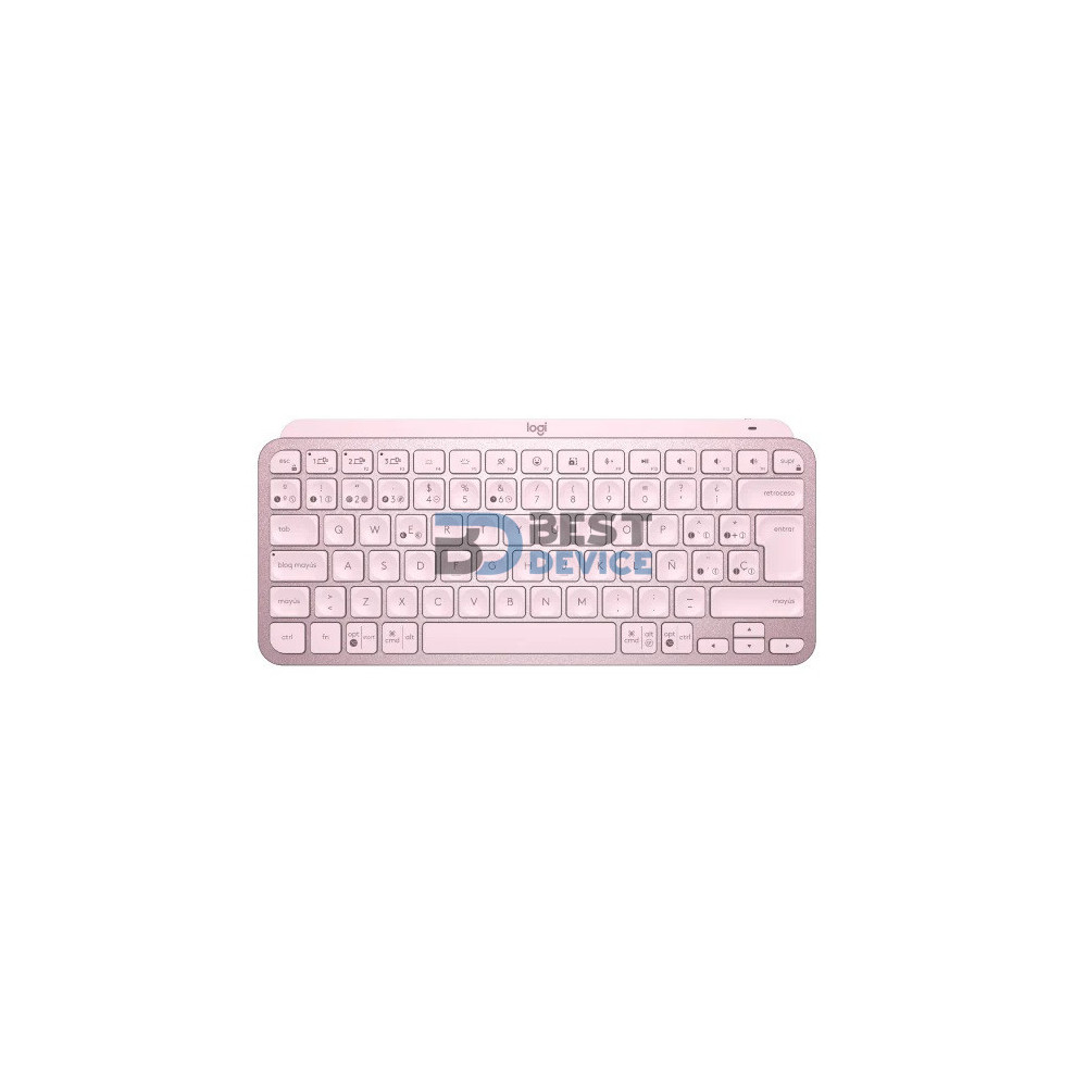 TECLADO LOGITECH 920-010478 MX MINI WIR ROSA