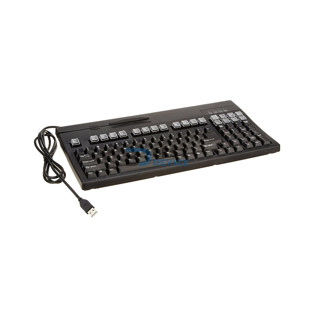TECLADO UNITECH K2714SU-B NEGRO USB