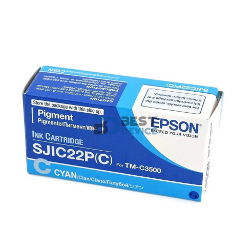 TINTA EPSON SJC22P (C) TM-C3500 CYAN