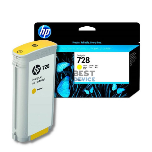 TINTA HP 728 F9J65A 130ML YELLOW