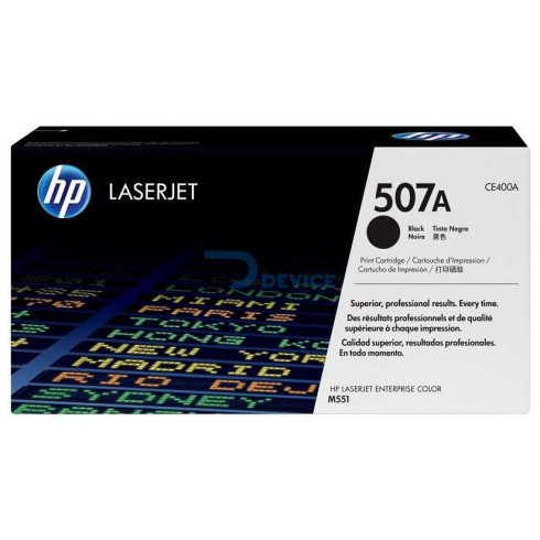 TONER HP CE400A 507A NEGRO